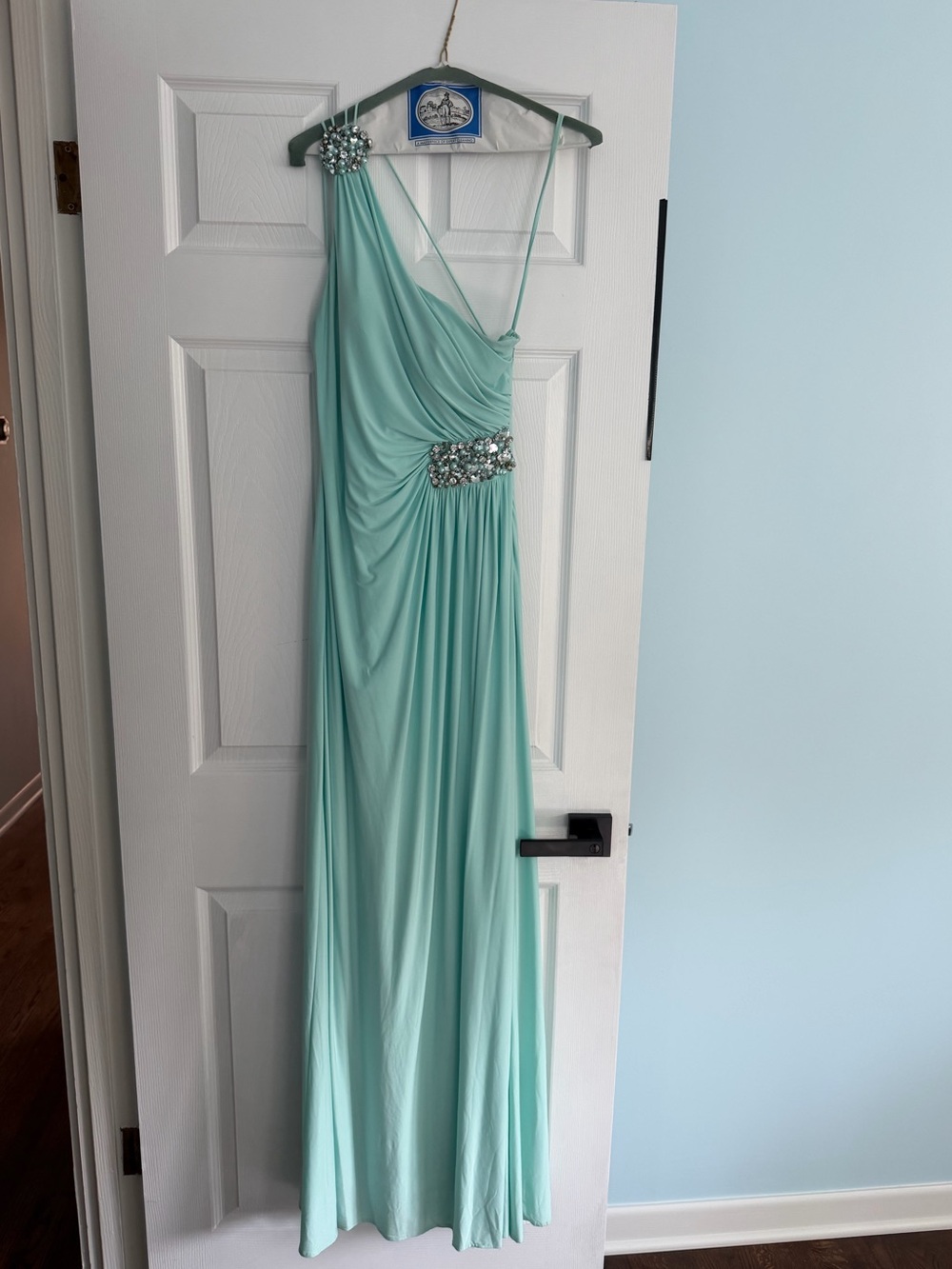 Cache One Shoulder Gown